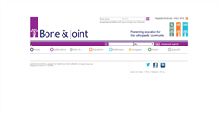 Desktop Screenshot of journals.boneandjoint.org.uk